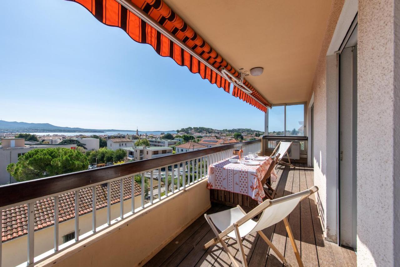 Le Cadet - Vue Panoramique Ville Et Baie De Sanary Sur Mer, Parking & Terrasse - 2 A 4 Pers Luaran gambar